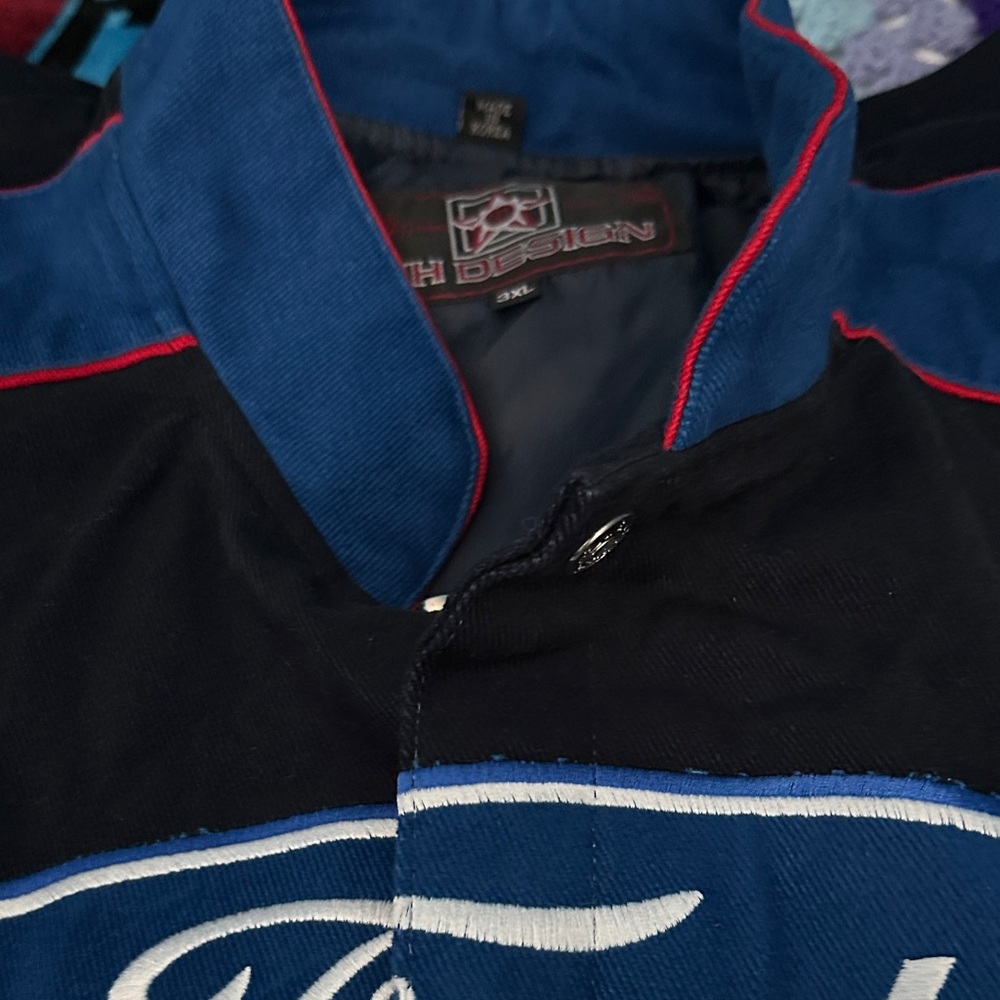 Ford Centennial Racing Jacket in Blue and Black